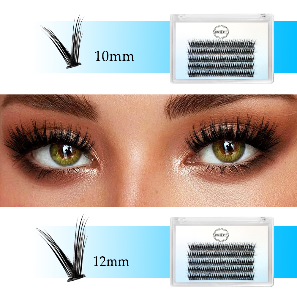 New Segmented Cluster Eyelash  – обзор и цена Eyelash Extension Doll Eye