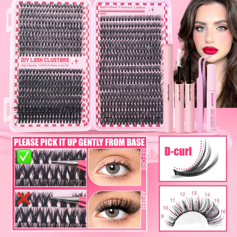 740/200pcsCluster Eyelash Exte – обзор и цена Lash Extension Tweezers