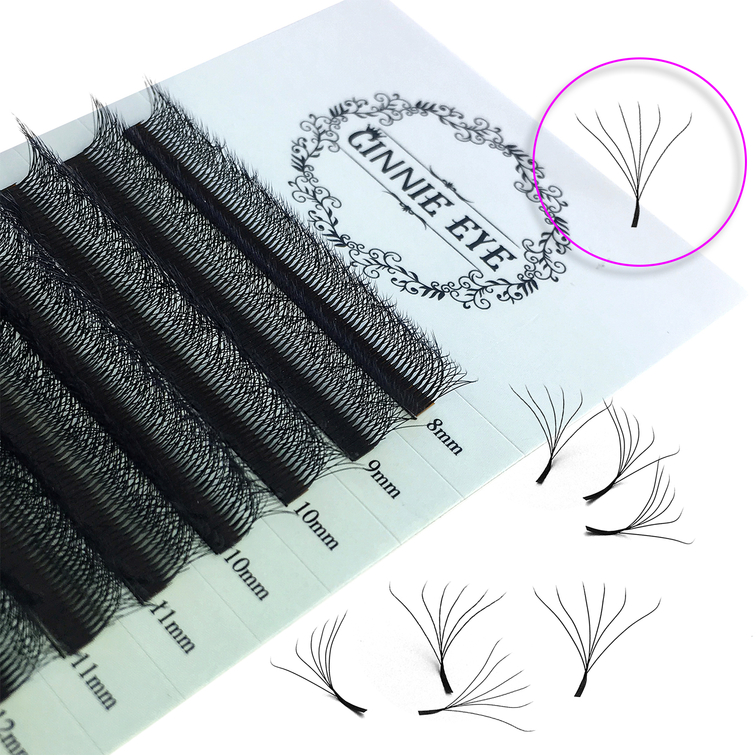 Cilios W 6D W Eyelashes Extens – обзор и цена Eyelash Extension Doll Eye