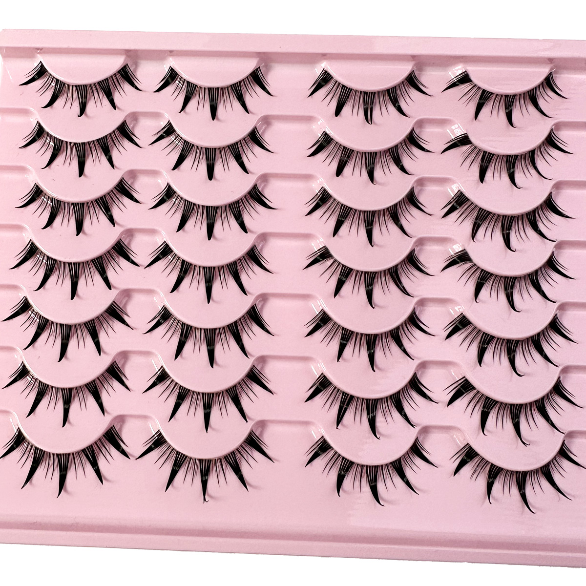 New 14/10/7/5Pairs Manga Lashe – обзор и цена Eyelash Extension Doll Eye