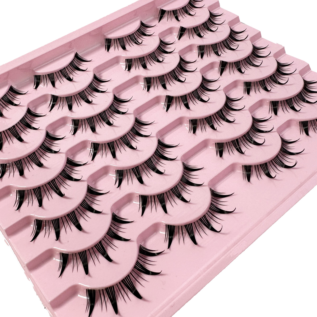 New 14/10/7/5Pairs Manga Lashe – обзор и цена Eyelash Extension Doll Eye