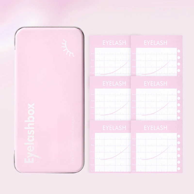 Women Magnetic Storage Box for – обзор и цена Lash Mapping Sticker