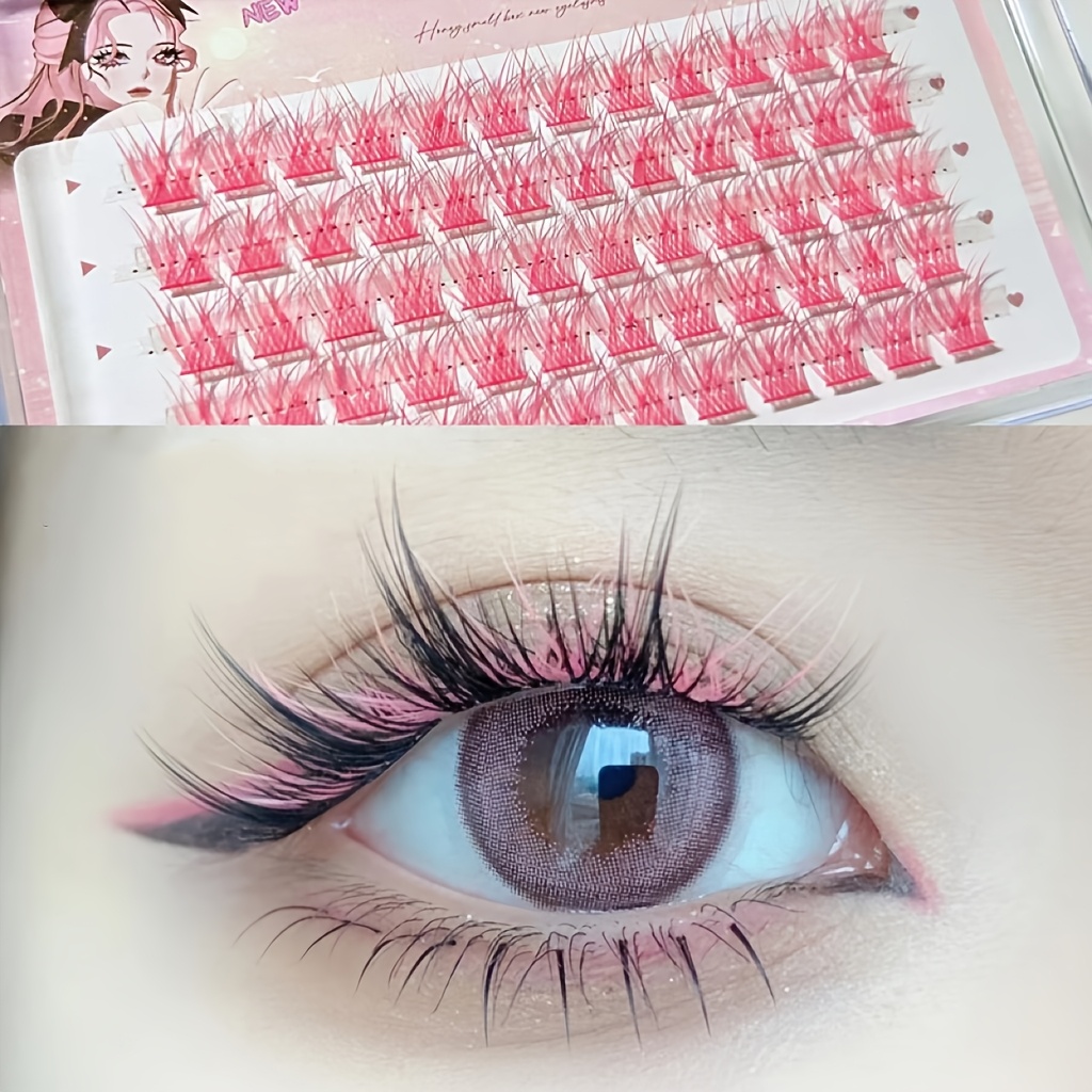 Mixiaohe Colorful Eyelashes 60 – обзор и цена Eyelash Extension Natural