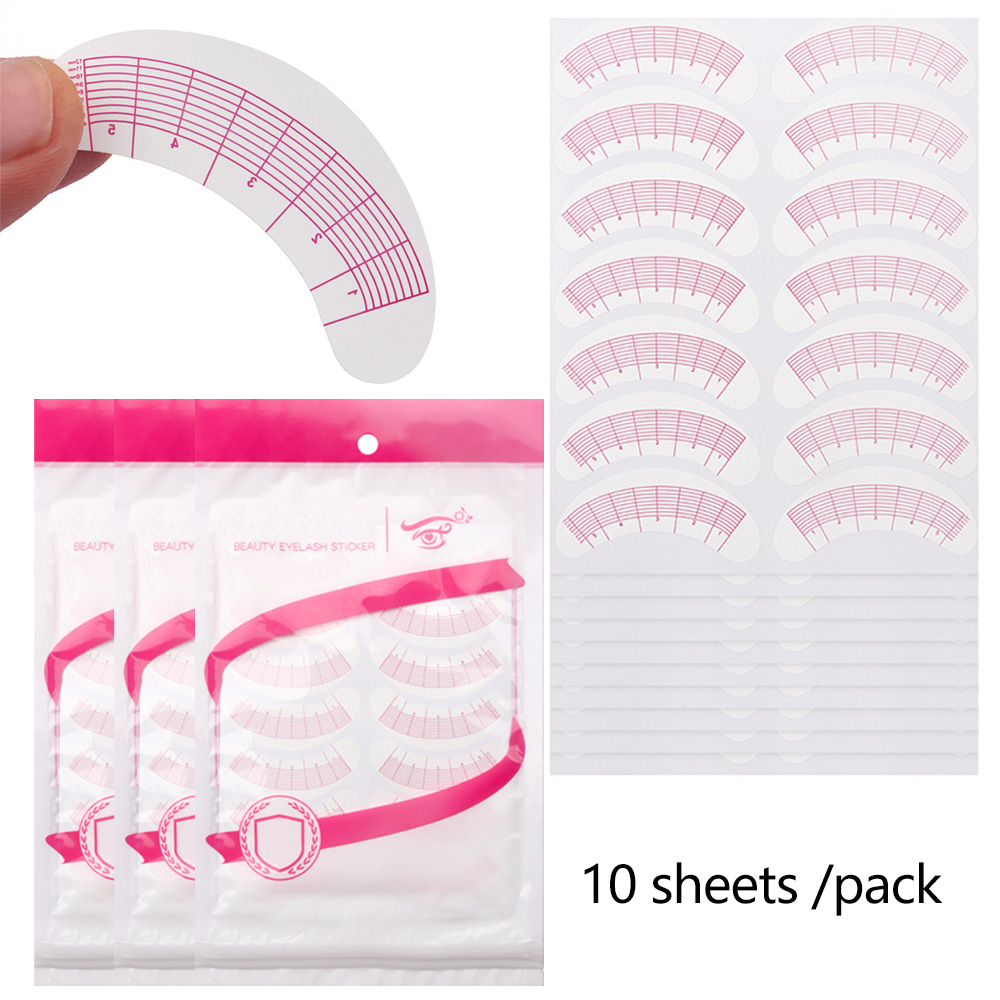 2/5 Packs Lash Mapping Sticker – обзор и цена Lash Mapping Sticker