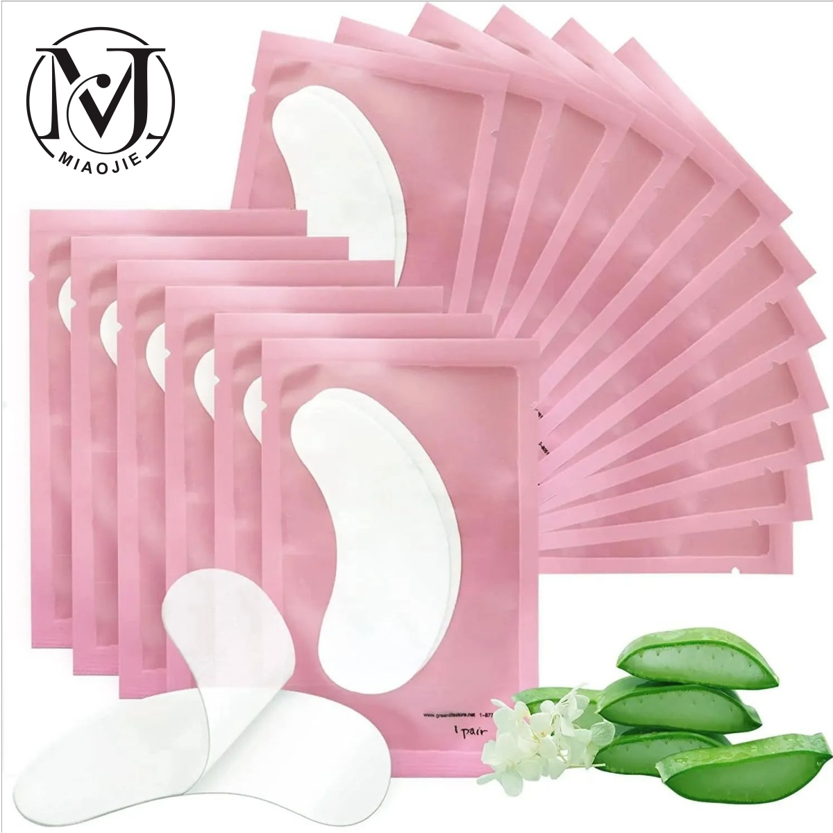 MJ 100 Pairs Eye Pad Eyelash P – обзор и цена Lash Mapping Sticker