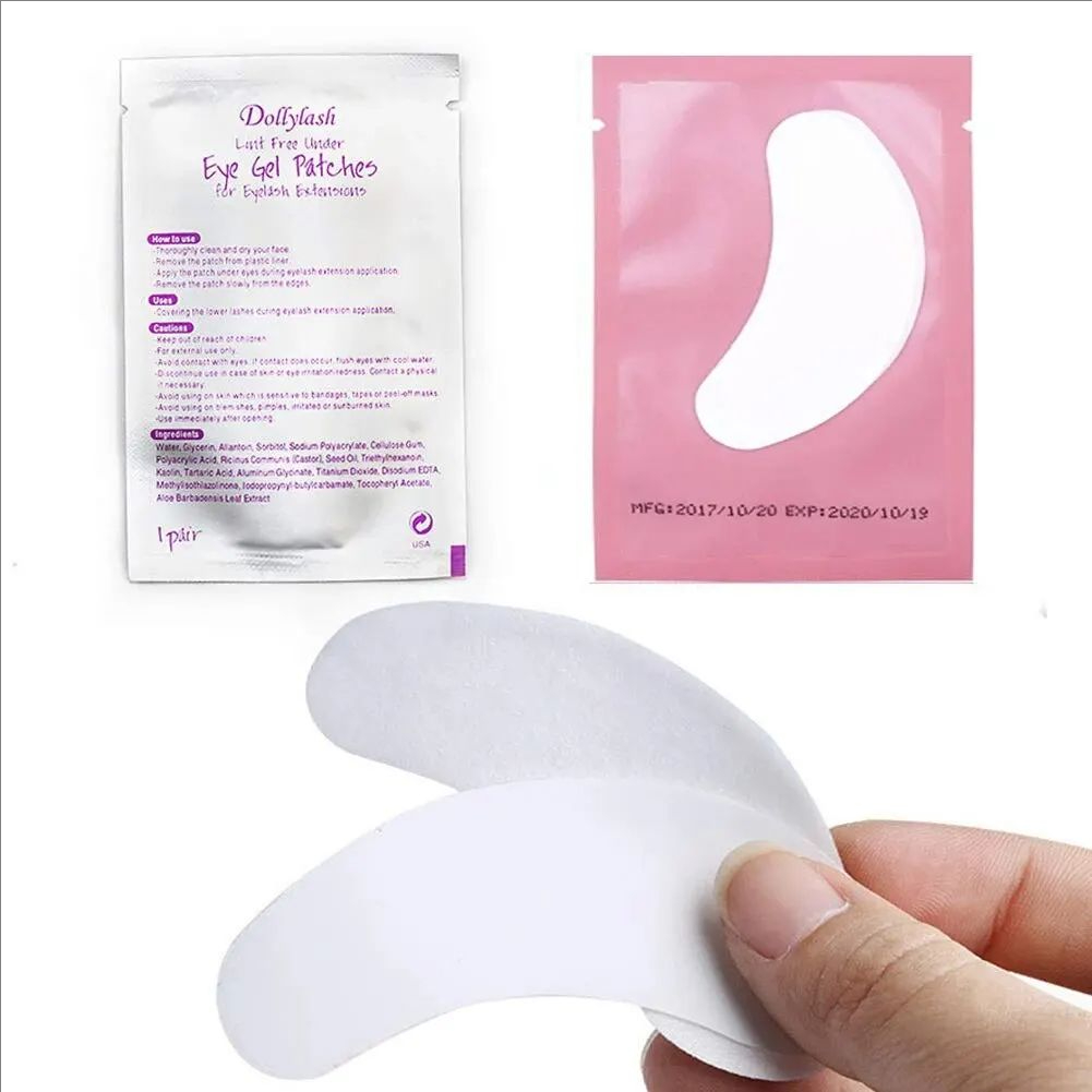 MJ 100 Pairs Eye Pad Eyelash P – обзор и цена Lash Mapping Sticker