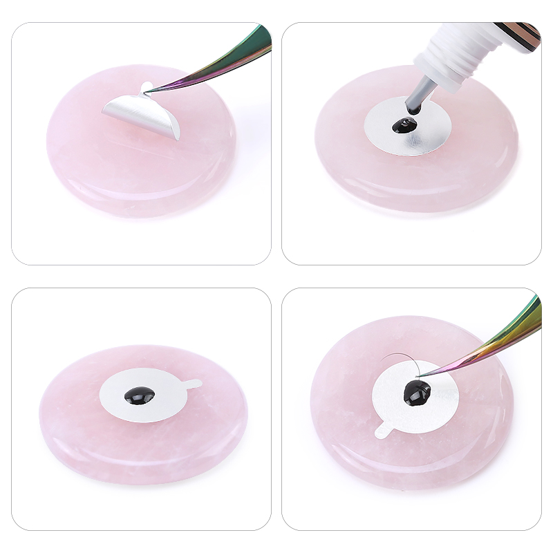 Glue Pallet Eyelashes Extensio – обзор и цена Lash Mapping Sticker