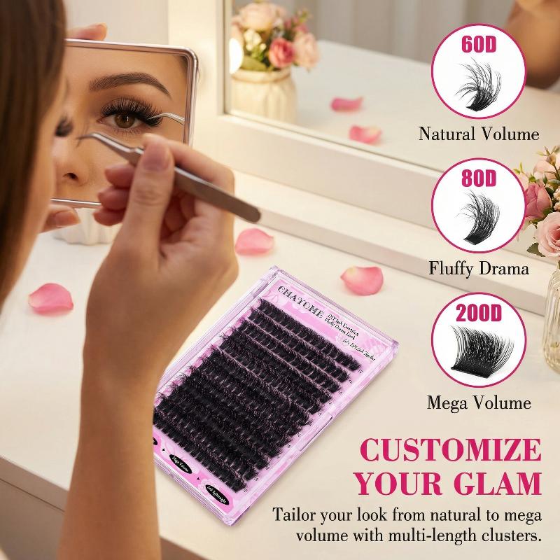 Wispy D Curl Cluster Lashes 14 – обзор и цена Eyelash Extension Natural