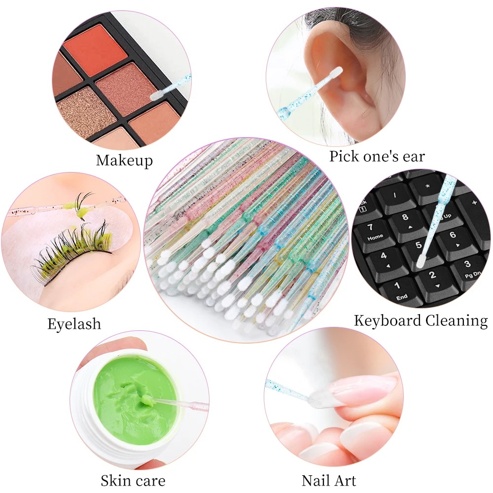 200pcs Lash Extension Micro Ap – обзор и цена Micro Brush Applicator