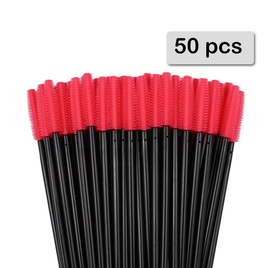50pcs Silicone Mascara Wands A – обзор и цена Micro Brush Applicator