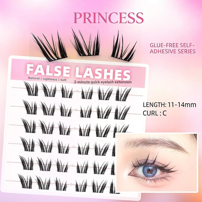 6 Rows Dense Natural False Eye – обзор и цена Eyelash Extension Natural