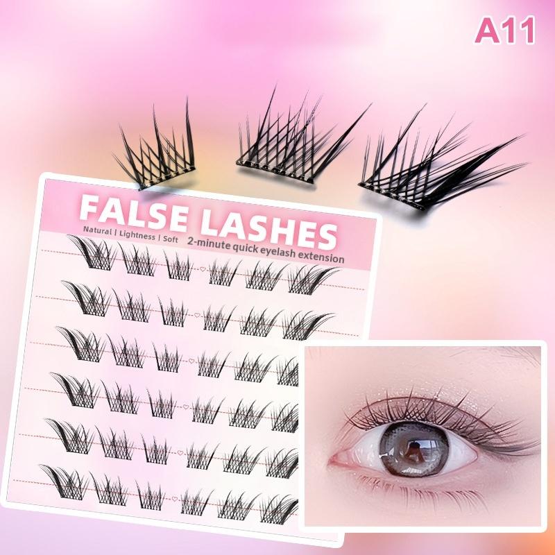6 Rows Dense Natural False Eye – обзор и цена Eyelash Extension Natural